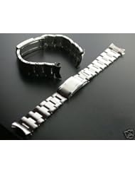 Oyster Watch Band for Vintage Rolex Air King 19mm Riveted