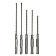 Hitachi 725615 SDS4 Five-Piece Plus Hex 5/32-Inch and 3/16-Inch Drill Bit Set