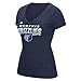 NBA Women's Horizon Lines Tri-Blend V-Neck Tee