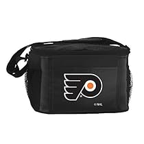 New NHL Hockey 2014 Team Color Logo 6 Pack Lunch Tote Bag Cooler - Pick Team (Philadelphia Flyers)
