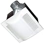 Energy Star Qualified 80-CFM Bathroom Exhaust Fan with Light