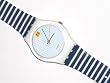Dotted Swiss Stripes Quartz men's watch