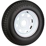 High-Speed Radial Trailer Tire Assembly, Spoked, ST205/75R14