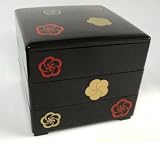 Jubako Laquered Three Tiered Box #288-115