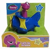 Barney - Toys - Push N Go Vehicles - Airplane