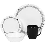 Corelle 16-pc. City Block Dinnerware - Round by World Kitchen