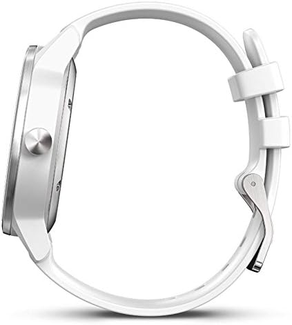 Garmin Vivomove Band, Feier(TM) Soft Silicone Strap Replacement Watch Band For Garmin Vivomove (White)