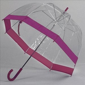 Purple Trim Bubble Umbrella on Amazon