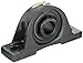 Sealmaster SPM-35T CXU Pillow Block Ball Bearing, Non-Expansion Type, Medium-Duty, Regreasable, Skwezloc Collar, Felt Seals, Noise Tested, AC Housing Fit, Cast Iron Housing, 2-3/16" Bore, 3-1/8" Base to Center Height, 8-1/2" Bolt Hole Spacing Width, ?2 degrees Misalignment Angle