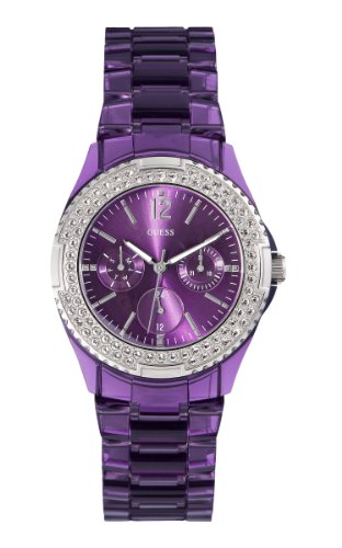 Guess W0062l2 Ladies Rock Candy Multifunction Watch - Amazon UK
