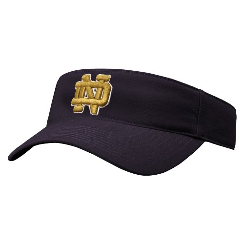 Top of the World Notre Dame Fighting Irish Navy Blue Birdie Adjustable Visor