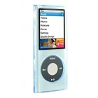 Hard Crystal Case for iPod Nano 4th Generation Chromatic 8GB 16GB Crystal Case package with Screen Protector (Nano 4th Gen Mp3 Player not included)