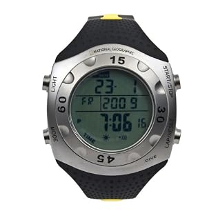 National Geographic Grey Egana Pioneer Dive Men Watch