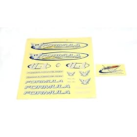 Pro Boat Decal Sheet: 1 12 Formula PRB3204 from Boat Decal Sheets