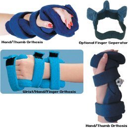 Comfy Wrist/hand/finger Orthosis - Hand/thumb Splint, Adult Small, Navy - Model 563079