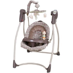 Graco Lovin Hug Easy Entry Open Top Swing in Montreal