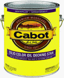 01-1607 1G DEEP OIL DECK STAIN - CABOT - VALSPAR CORP
