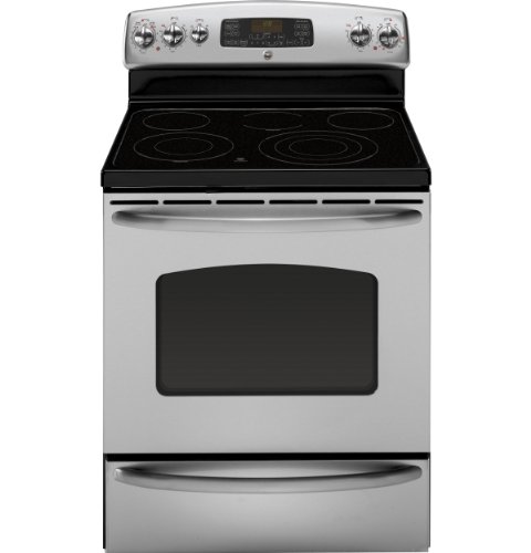 GE JB705STSS 30 Freestanding Smoothtop Electric Range - Stainless Steel