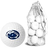 Penn State Nittany Lions NCAA 15 Golf Ball Clear Pack