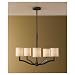 Murray Feiss F2519/5ORB, Stelle 1 Tier Chandelier Lighting, 5 Light, 300 Total Watts, Bronze