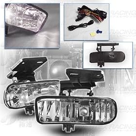 00-06 GMC Yukon XL OE Clear Assy. Fog Light Set w/ Wiring Kit