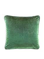 COINCASA Cojín 45 x 45 cm (Verde Oscuro)