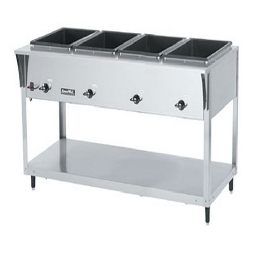 Vollrath - 38204 - Servewell Sl-Hot Food Table, 4-Well, S/S 300 Series
