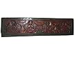 Decorative Indian Wall Panel Headboards Four Forms of Meditating Buddha Carving Panel