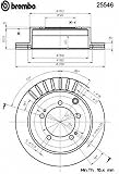Brembo 25546 Rear Disc Brake Rotor
