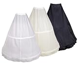 Flora 2 Hoop Bridal Wedding Petticoat/Prom Underskirt,Size S-XL