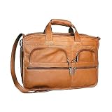 David King Multi Pocket Organizer Briefcase