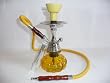 10 1 Hose Mini Pumpkin Glass Hookah Yellow