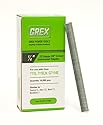 GREX C04 22 Gauge 3/8-Inch Crown 1/4-Inch Length Galvanized Staples (10,000 per box)