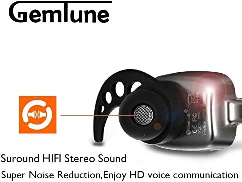 Roman R9030 V4.0 Stereo Bluetooth Headset with 130 Hours Standby Time . Compatible with Most Smart Phones and other devices(Red)