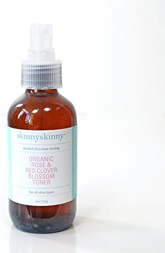 Organic Rose and Red Clover Blossom Toner