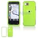 Neon Green Solid Snap-On Cover Hard Case Cell Phone Protector for Samsung Eternity A867