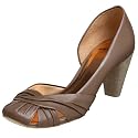 Bronx Women's Landra D'Orsay Pump,Taupe/Flake,40 EU (US Women's 10 M)