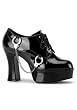 Women's Handcuffed Lace-Up Platform Pump With 4 Inch Square Heel