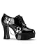 Women's Handcuffed Lace-Up Platform Pump With 4 Inch Square Heel
