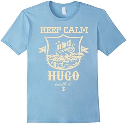 shirt for name Hugo  - Male Medium - Baby Blue