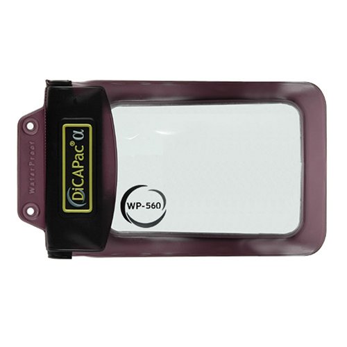 DiCAPac WP-550 (11.8 x 18.5 cm) Waterproof Case for Compact Digital Cameras, PDA, MP3 Players, Cell Phones & More