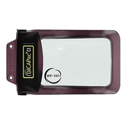 DiCAPac WP-550 (11.8 x 18.5 cm) Waterproof Case for Compact Digital Cameras, PDA, MP3 Players, Cell Phones & More