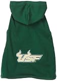 NCAA South Florida Bulls Collegiate Cotton Lycra Hooded Dog Shirt