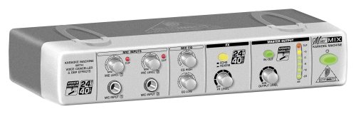 Behringer Minimix Mix800 Ultra-Compact Karaoke Machine with Voice Cancellor And Fx