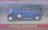 Matchbox Models of Yesteryear Y36-B Rolls Royce Phantom I Blue and Black 1:45 Scale Diecast