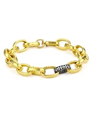 GURHAN "Hoopla" Diamond Pave Link Bracelet