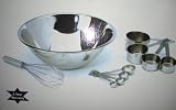 10 PCS STAINLESS STEEL MEASURING CUPS & MEASURING SPOONS SET