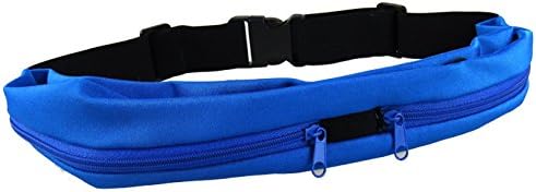 Outdoor Sports Bag Pocket Belt Durable Waterproof Bag Fits New iPhone 6 plus and Galaxy (Blue)