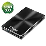 Fantec DB-229U3 externes Festplatten Geh&auml;use (6,4 cm (2,5 Zoll) SATA, HDD's mit Backup Funktion) schwarz