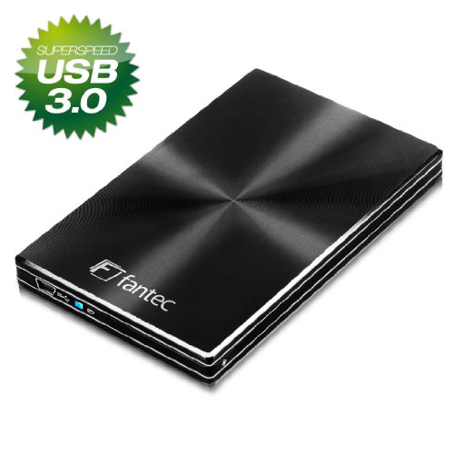 Fantec DB-229U3 externes Festplatten Geh&auml;use (6,4 cm (2,5 Zoll) SATA, HDD\'s mit Backup Fu Preisvergleich